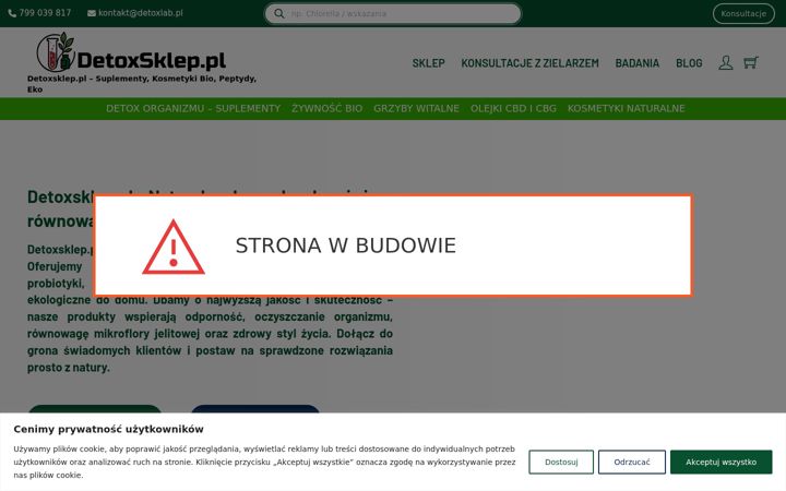 Screenshot ta' detoxsklep.pl