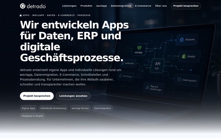Screenshot of detrado.com