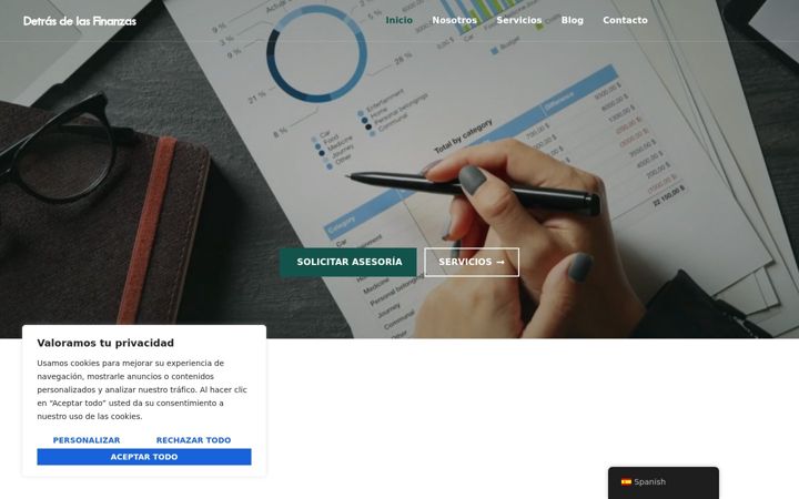 Screenshot ta' detrasdelasfinanzas.es
