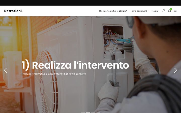 Kuvakaappaus sivustosta detrazioni.info