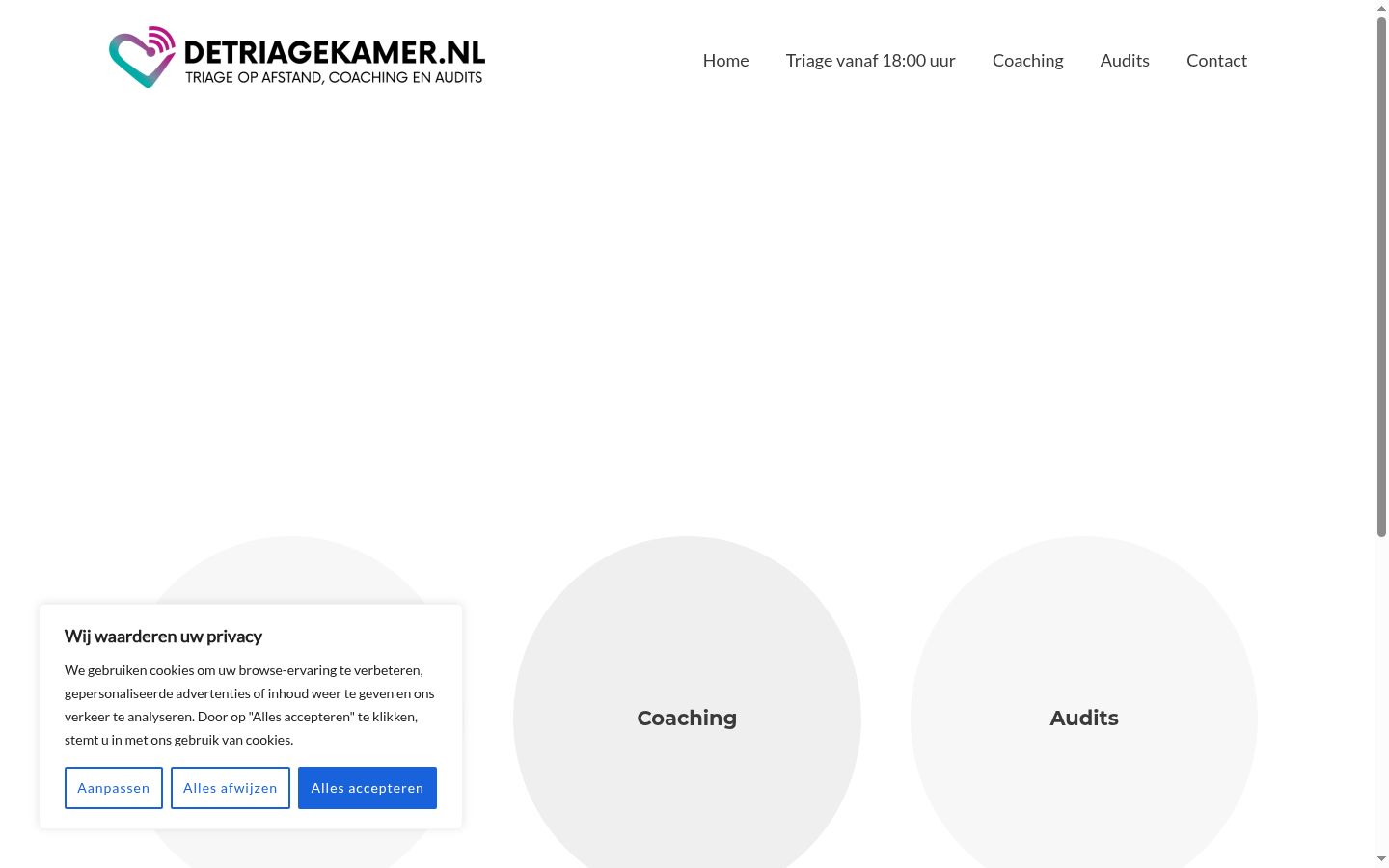 Screenshot tal-banner tal-kunsens muri qabel kwalunkwe interazzjoni
