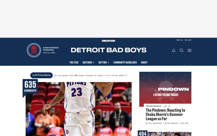Screenshot of detroitbadboys.com
