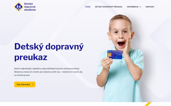 Screenshot di detskadopravna.sk