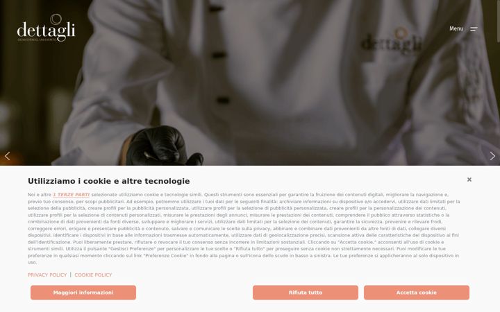 Screenshot of dettaglicatering.it