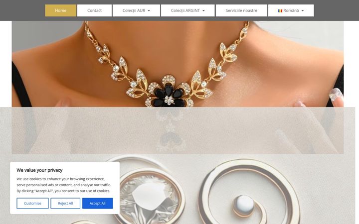 Screenshot of dettijewelry.com