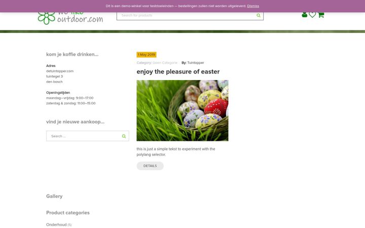 Screenshot of detuintopper.com