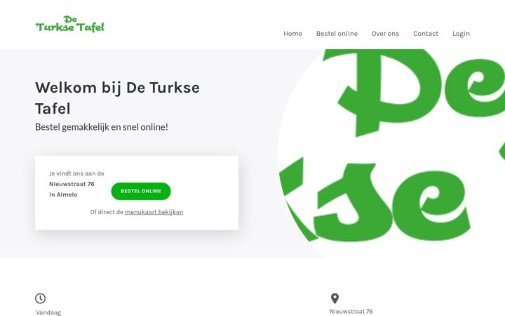 Képernyőkép: deturksetafel.nl