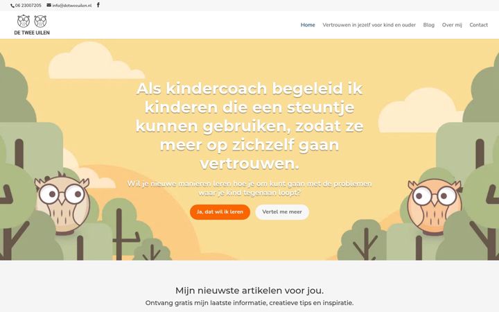 Screenshot of detweeuilen.nl