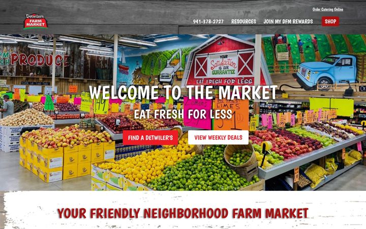 Screenshot of detwilermarket.com