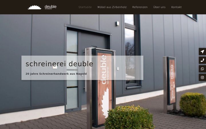 Screenshot of deuble-schreinerei.de