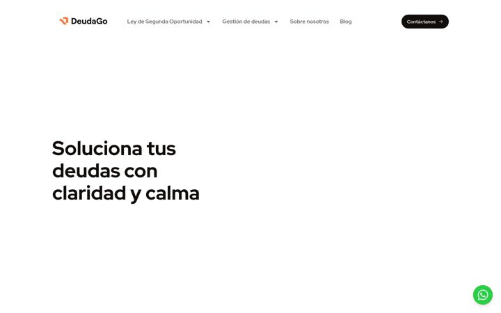 Screenshot of deudago.com