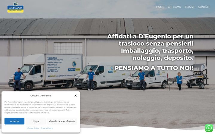 Screenshot of deugeniotraslochi.it