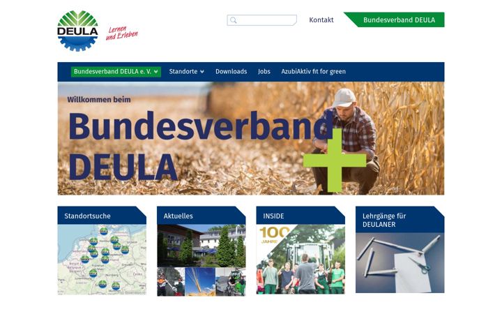 Screenshot of deula.de