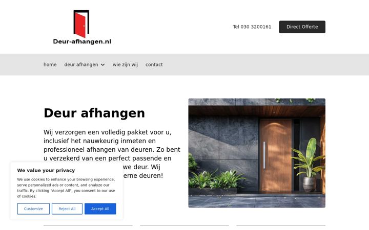 Képernyőkép: deur-afhangen.nl