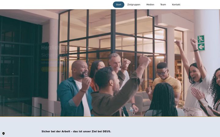 Screenshot of deus-online.com