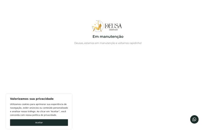 Ekraanipilt saidist deusacristais.com.br