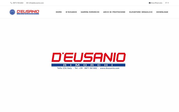 Screenshot of deusanio.com