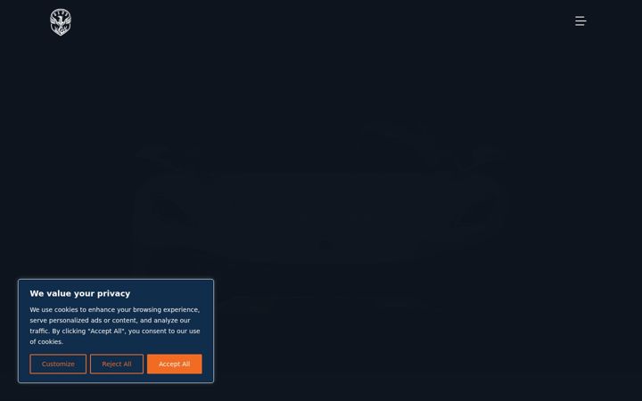 Screenshot of deusautomobiles.com