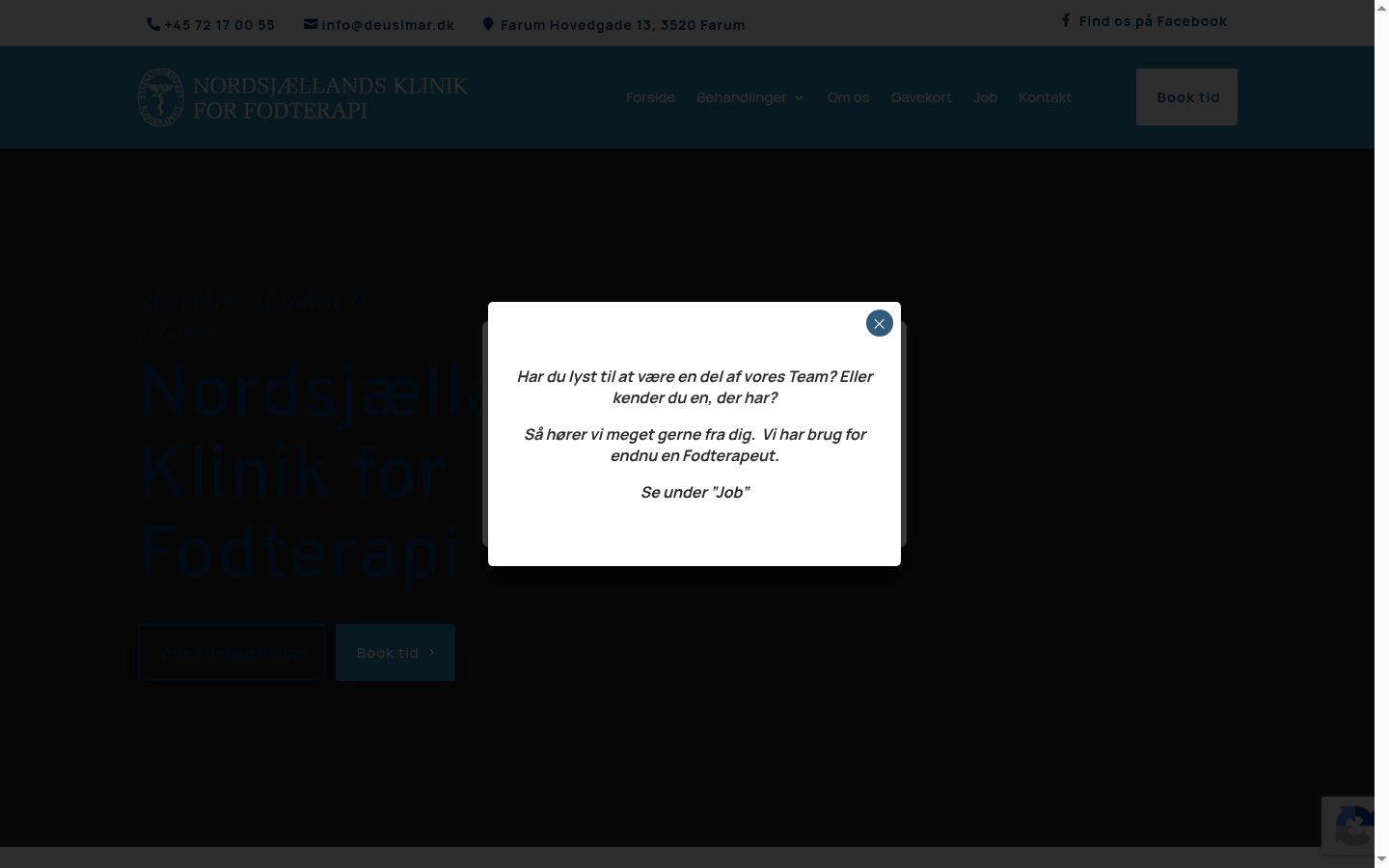 Screenshot tal-banner tal-kunsens muri qabel kwalunkwe interazzjoni