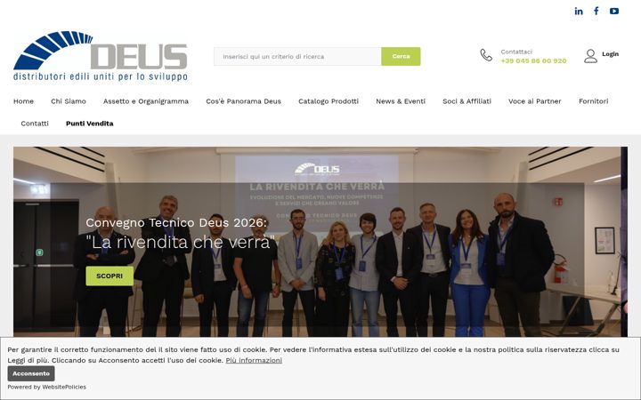Screenshot of deusitalia.it