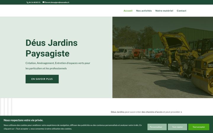 Screenshot του deusjardins.fr