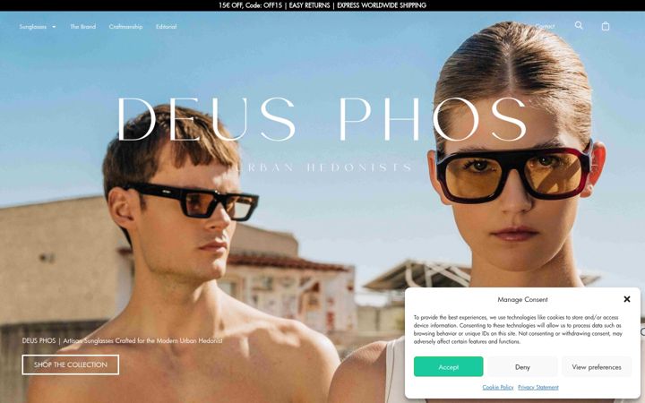 Screenshot of deusphos.com