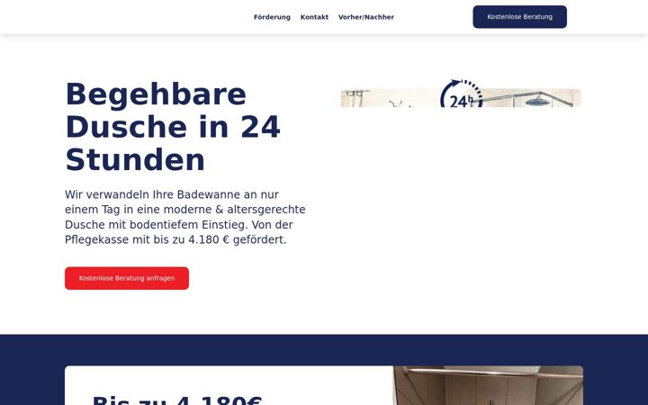 Screenshot of deutsche-badsanierung.de
