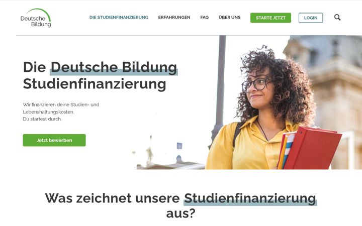 Screenshot of deutsche-bildung.de