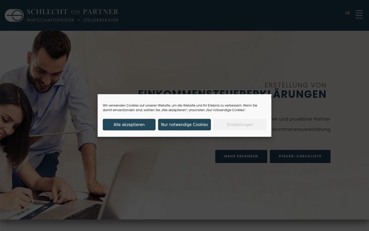 Screenshot of deutsche-einkommensteuer.de