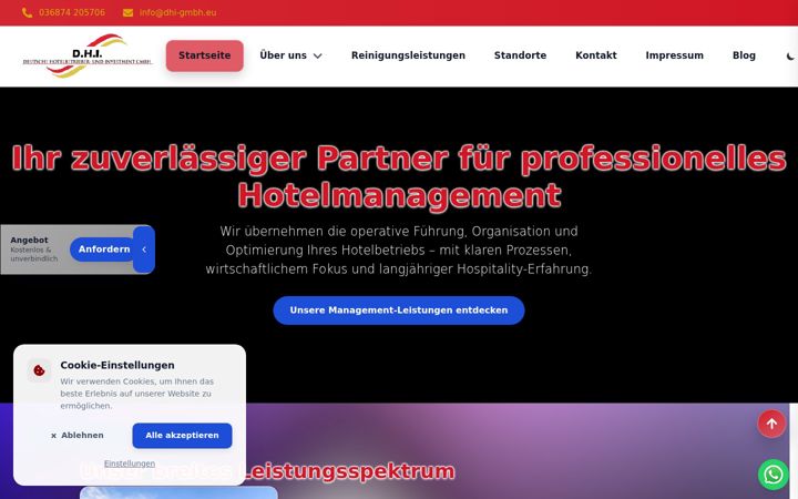 Ekrano kopija deutsche-hotelbetreiber.de
