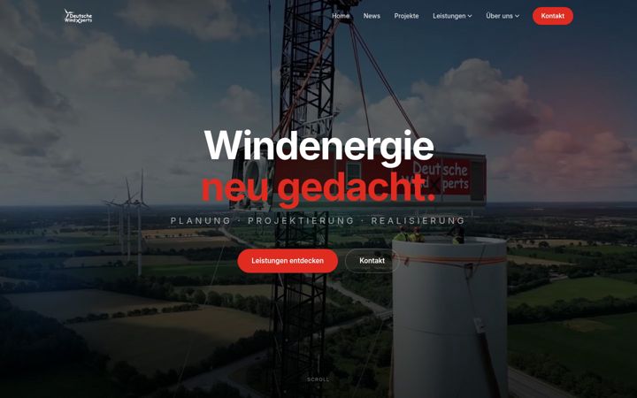 Screenshot of deutsche-windxperts.de