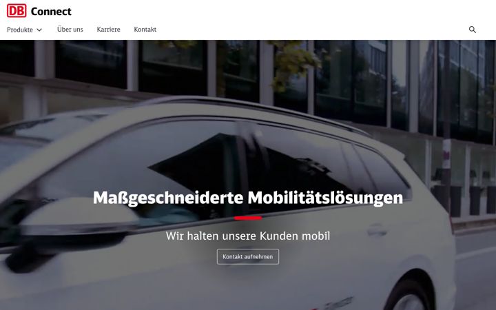 Screenshot of deutschebahnconnect.com