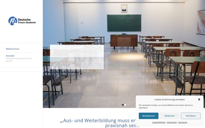 Screenshot of deutschefinanzakademie.de