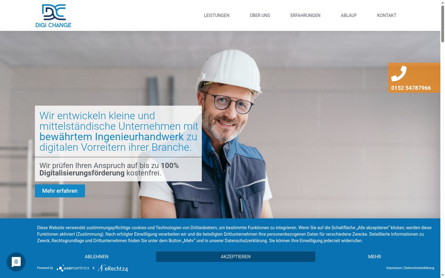 Sutikimo reklamjuostės, rodytos prieš bet kokią sąveiką, ekrano kopija