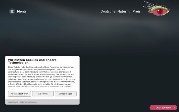 Screenshot of deutscher-naturfilm.de