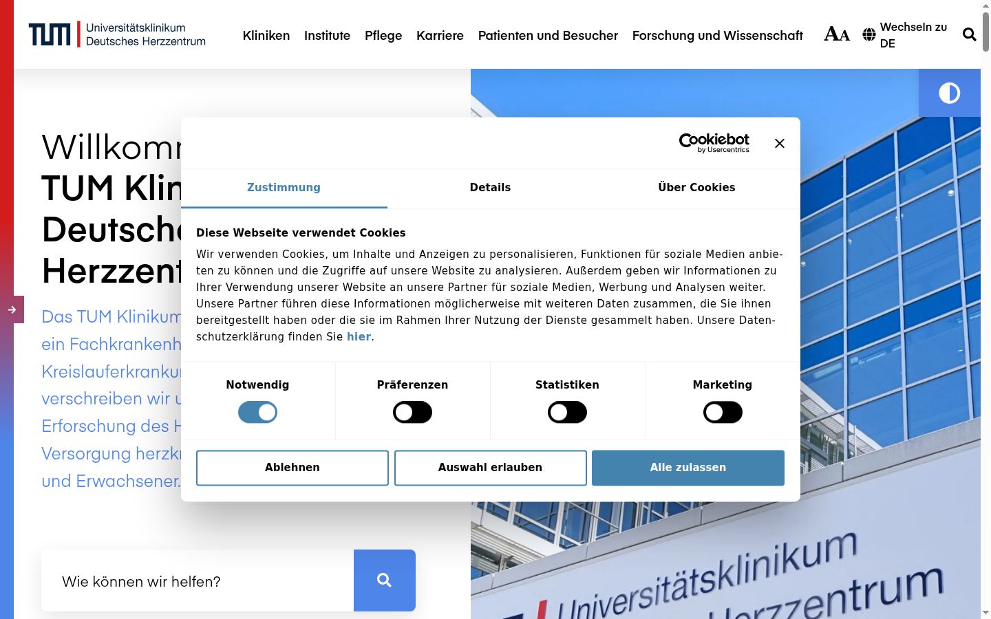 Zrzut ekranu banera zgody wyświetlanego przed jakąkolwiek interakcją