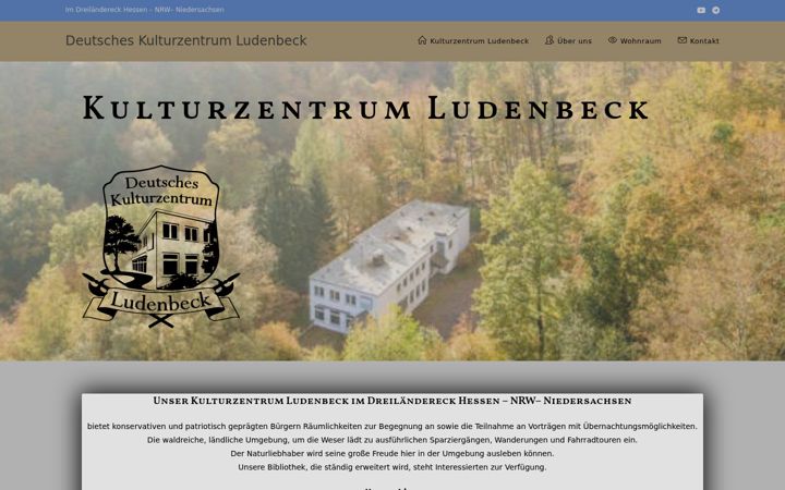 Screenshot of deutsches-kulturzentrum-ludenbeck.de