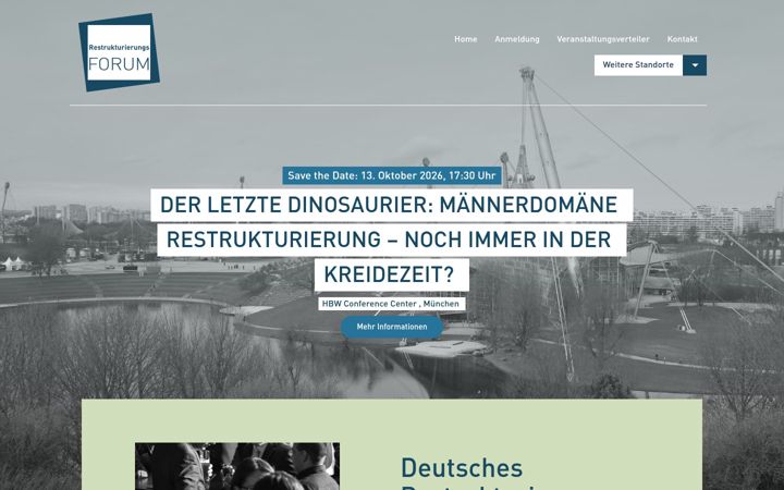 Zrzut ekranu deutsches-restrukturierungsforum.de