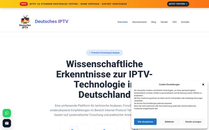 Zrzut ekranu deutschesiptv.de