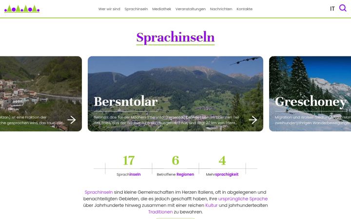 Zrzut ekranu deutschesprachinseln.de