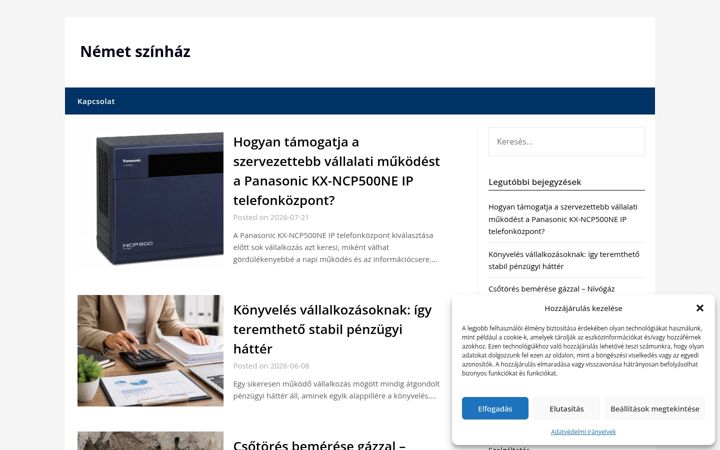Screenshot di deutschestheater.hu