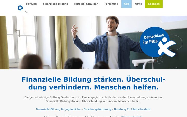 Captură de ecran a deutschland-im-plus.de