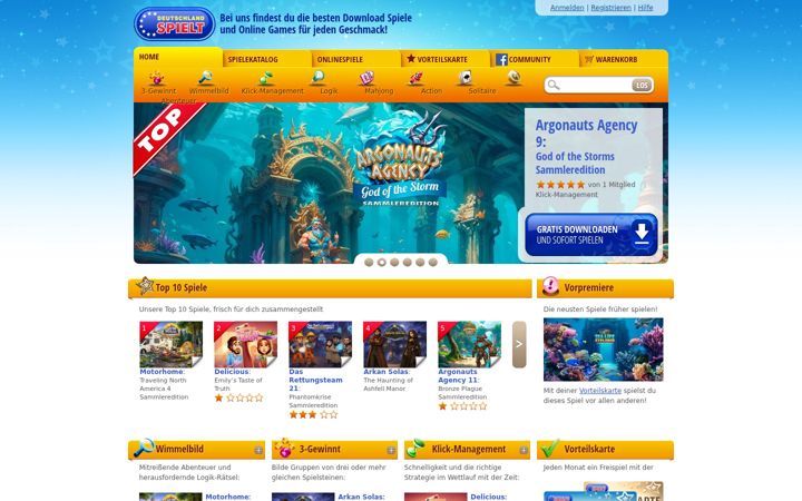 Screenshot of deutschland-spielt.de