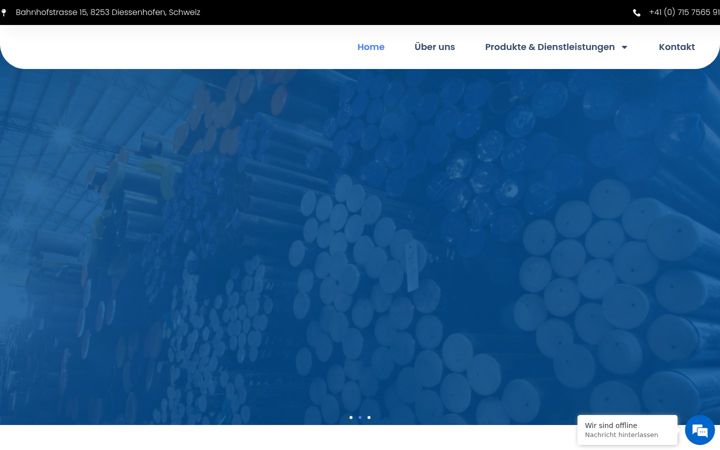 Snímek obrazovky deutschle-group.ch