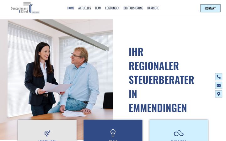 Skärmbild av deutschmann-ehret.de