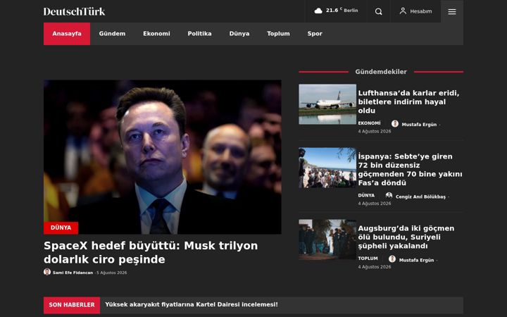 Screenshot of deutschturk.com