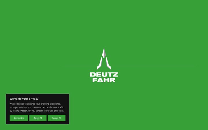 Skärmbild av deutzfahrmer.ca