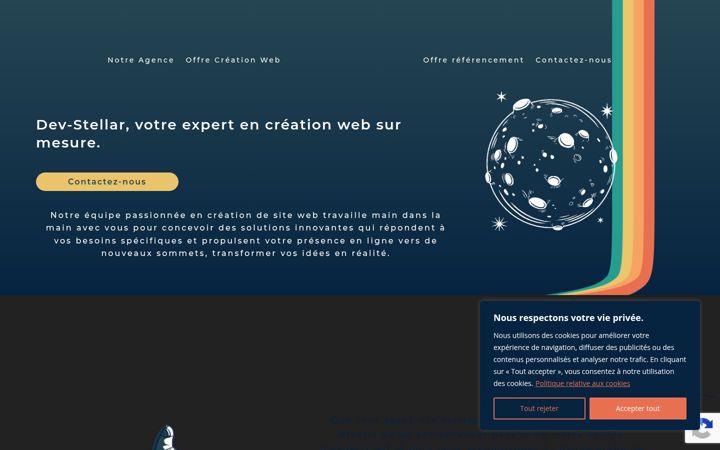 Screenshot of dev-stellar.com