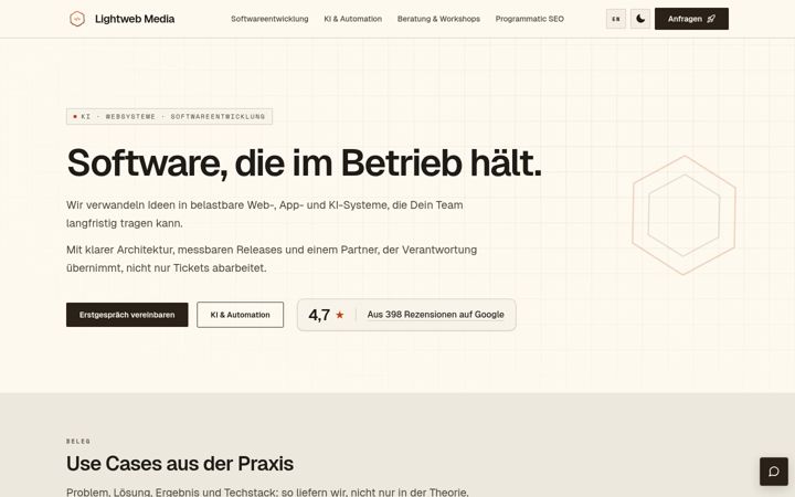 Snímek obrazovky dev-wp.de