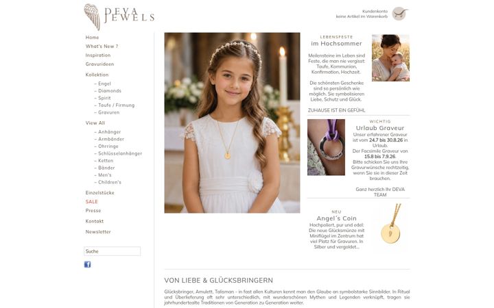 Screenshot of deva-jewels.de